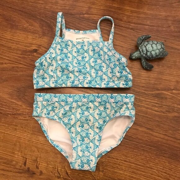 Garnet Hill girls Swimsuit - Picture 1 of 6